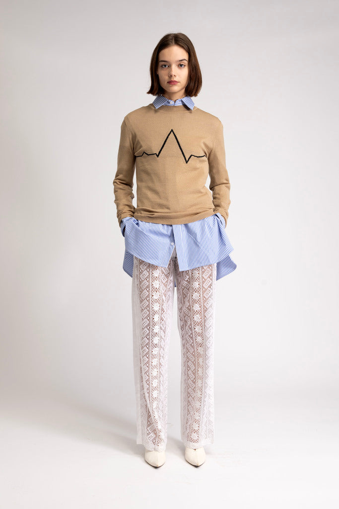 Merino wool ECG Sweater