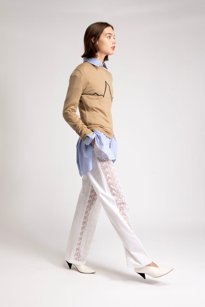 Merino wool ECG Sweater